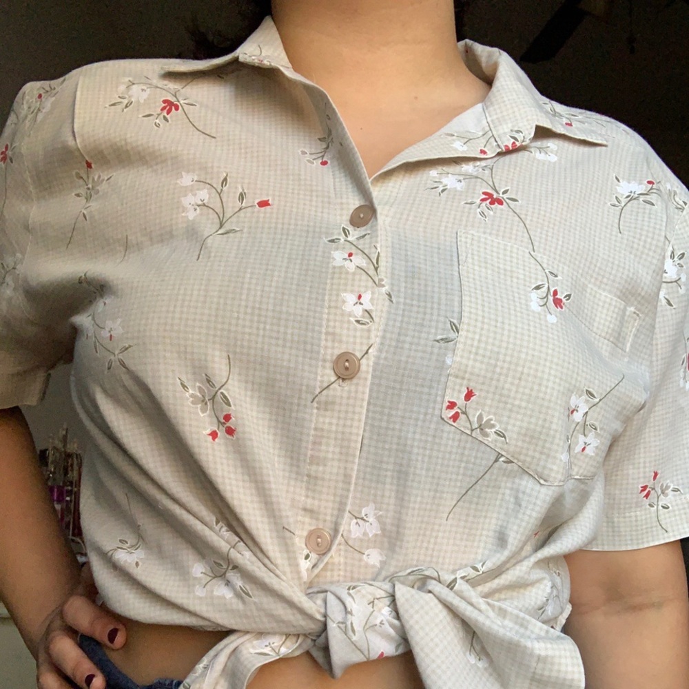 Cottage Core Button Up - image 1